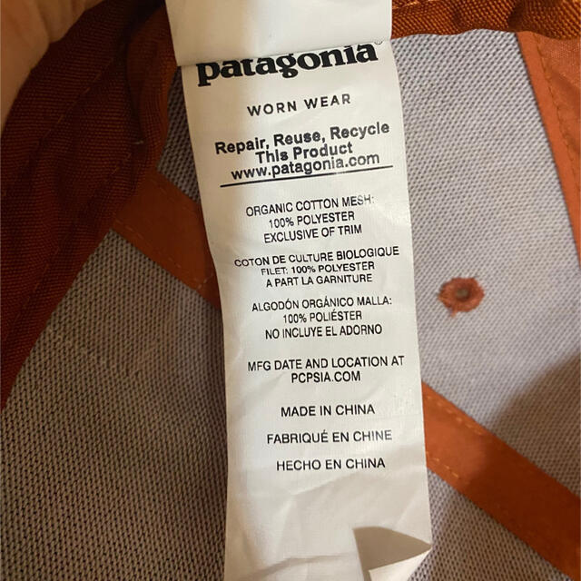 patagonia(パタゴニア)のpatagonia パタゴニアキャップ帽子 メンズの帽子(キャップ)の商品写真