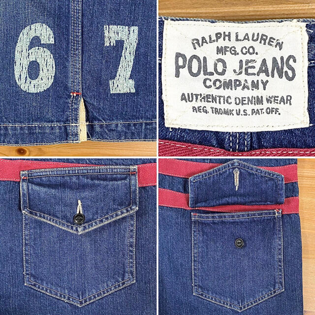 Ralph Lauren(ラルフローレン)のPOLO JEANS ポロジーンズ ラルフローレン ワイドデニム ハーフパンツ メンズのパンツ(デニム/ジーンズ)の商品写真