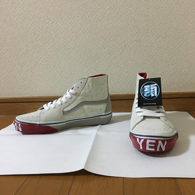 未使用品★エンジーンズとVANSのコラボスニーカー★レア品レディース