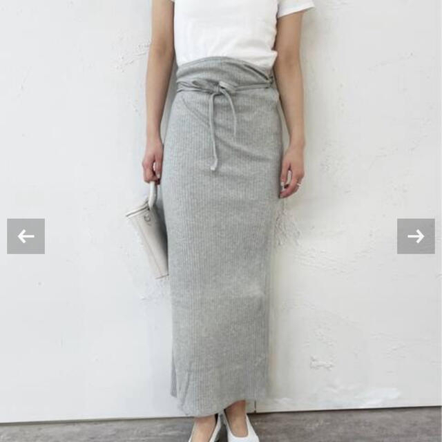 baserange Douglas Skirt ベースレンジ　リブ　スカート