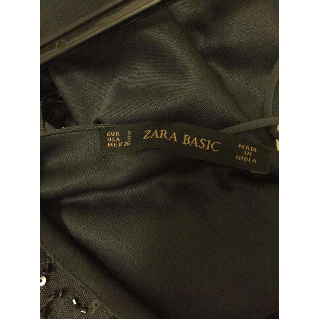 ZARA(ザラ)のザラ ビジュー ワンピース ドレス ロング レディースのフォーマル/ドレス(ロングドレス)の商品写真