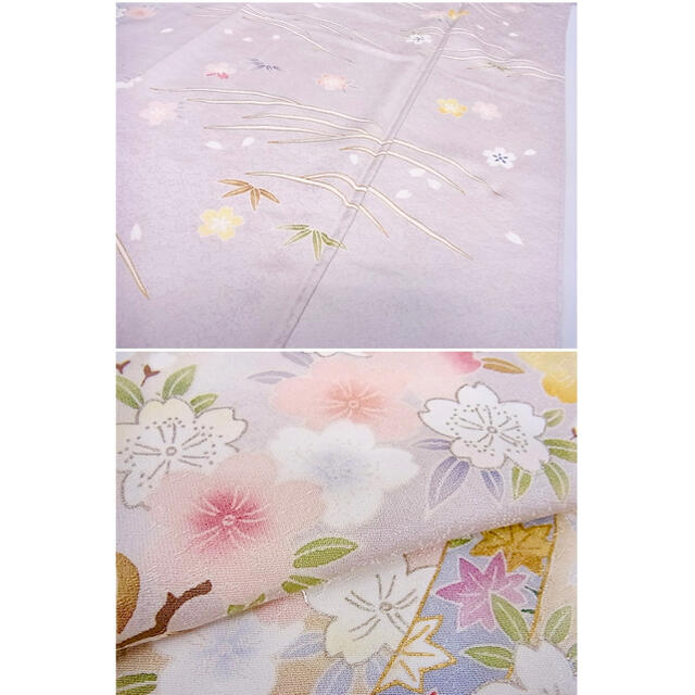 訪問着 桜 駒刺繍 正絹 結婚式 年末のプロモーション大特価! vivacf.net