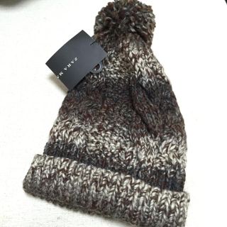 ザラ(ZARA)のZARA ニット帽(ニット帽/ビーニー)