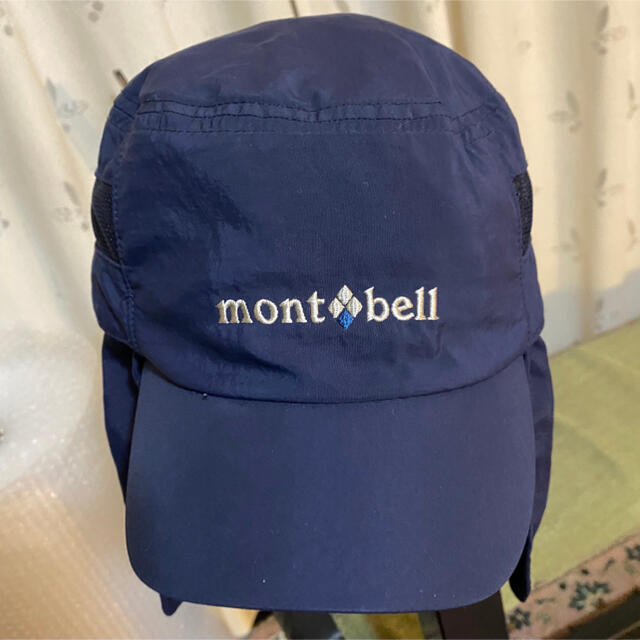 mont bell(モンベル)のmontbell モンベルキャップ帽子　ネイビー メンズの帽子(キャップ)の商品写真