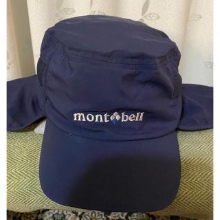 モンベル(mont bell)のmontbell モンベルキャップ帽子　ネイビー(キャップ)