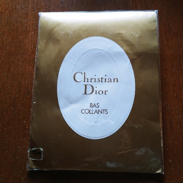 Christian Dior(クリスチャンディオール)のChristian Dior ディオール ストッキング 黒 ワンポイント レディースのレッグウェア(タイツ/ストッキング)の商品写真