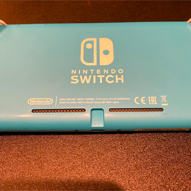 Nintendo Switch(ニンテンドースイッチ)のNintendo Switch  Lite ターコイズ エンタメ/ホビーのゲームソフト/ゲーム機本体(家庭用ゲーム機本体)の商品写真