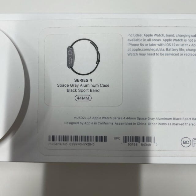 Apple Watch series4 GPSモデル 44mm