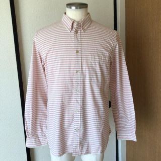 ポールスミス(Paul Smith)のポールスミスボーダー麻混シャツ(シャツ)