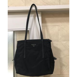 PRADA 白トート BN2795 Gカード付☆プラダ