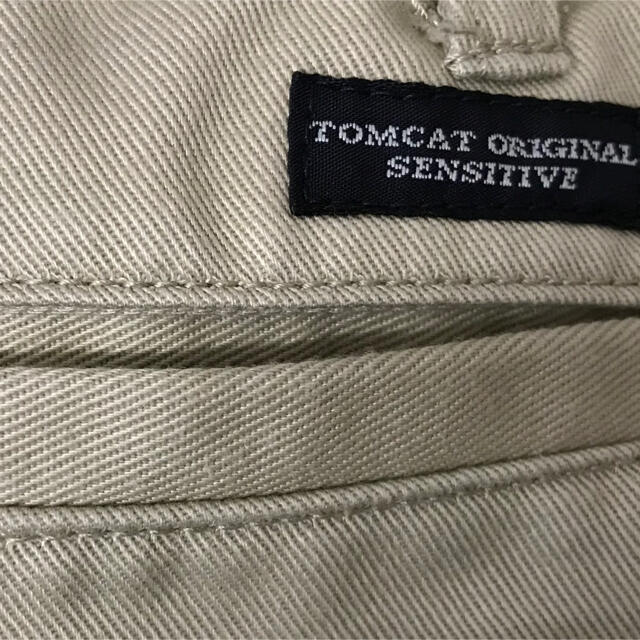 TOMCAT トムキャット　パンツ　ベージュ　チノパン　130cm  キッズ/ベビー/マタニティのキッズ服男の子用(90cm~)(パンツ/スパッツ)の商品写真