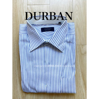 ダーバン(D’URBAN)の4 ダーバン ボタンダウン ストライプ ブルー ワイシャツ(シャツ)