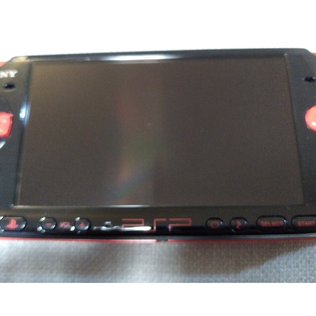 PSP「モンスターハンターポータブル」 新米ハンターズパック　ブラック／レッド 4