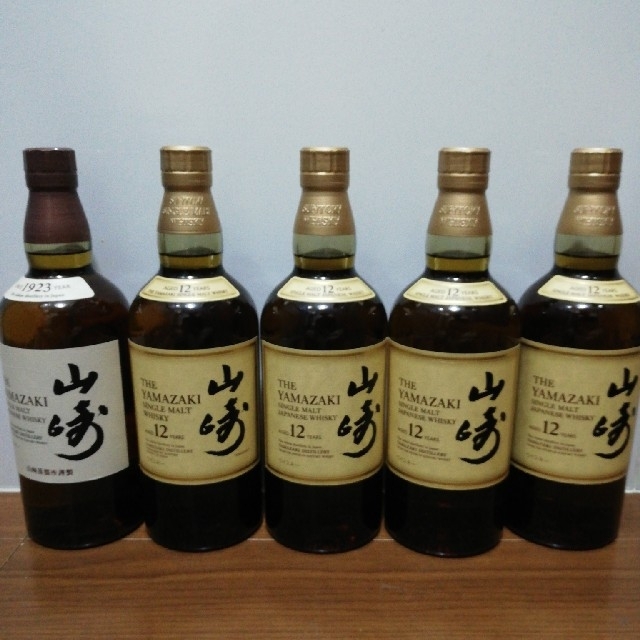 定番 サントリー - サントリー 山崎 12年 4本 山崎 ノンビンテージ 1
