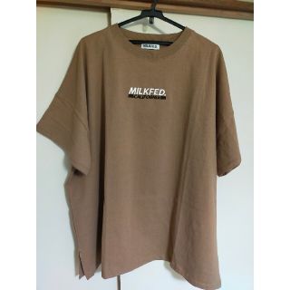 ミルクフェド(MILKFED.)の2021S/S MILKFED　DYNAMIC LOGO BIG TOP未使用(Tシャツ(半袖/袖なし))