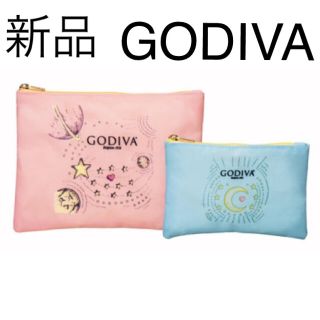 【新品】GODIVA きらめく想い　ペアポーチ(ポーチ)