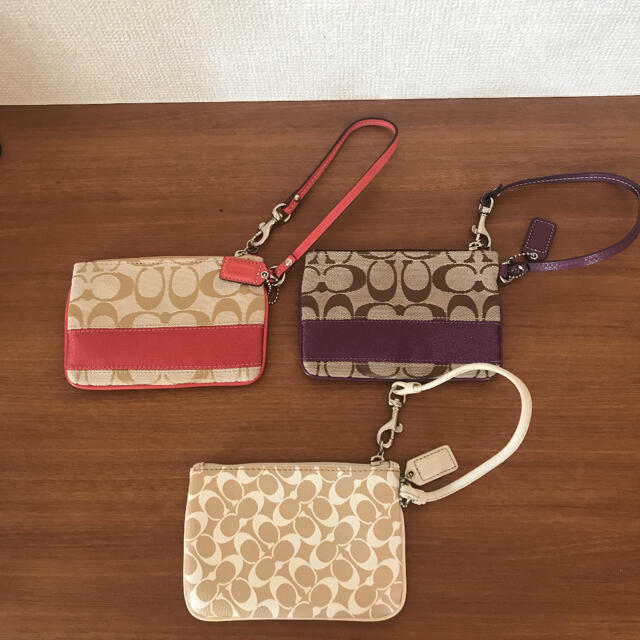 得価本物保証 COACH ポーチ 3点の通販 by ふじ|コーチならラクマ - COACH コーチ 在庫あ通販