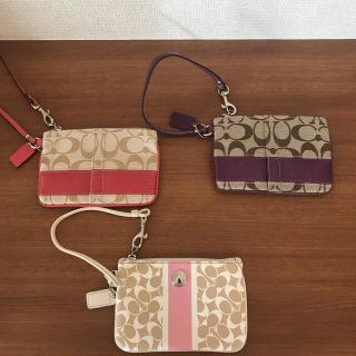 コーチ(COACH)のCOACH コーチ ポーチ　３点(ポーチ)