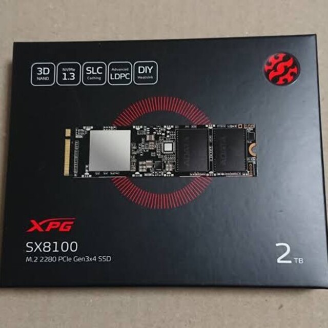 XPG SX8100 ASX8100NP-2TT-C