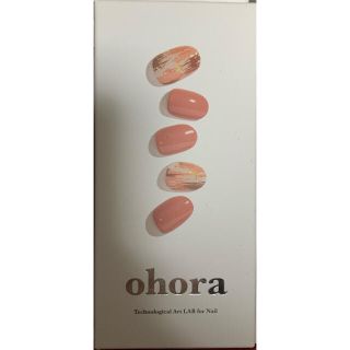 ★新品未開封★ohora ジェルネイルシール、ジェルランプ付き コスメ/美容のネイル(つけ爪/ネイルチップ)の商品写真