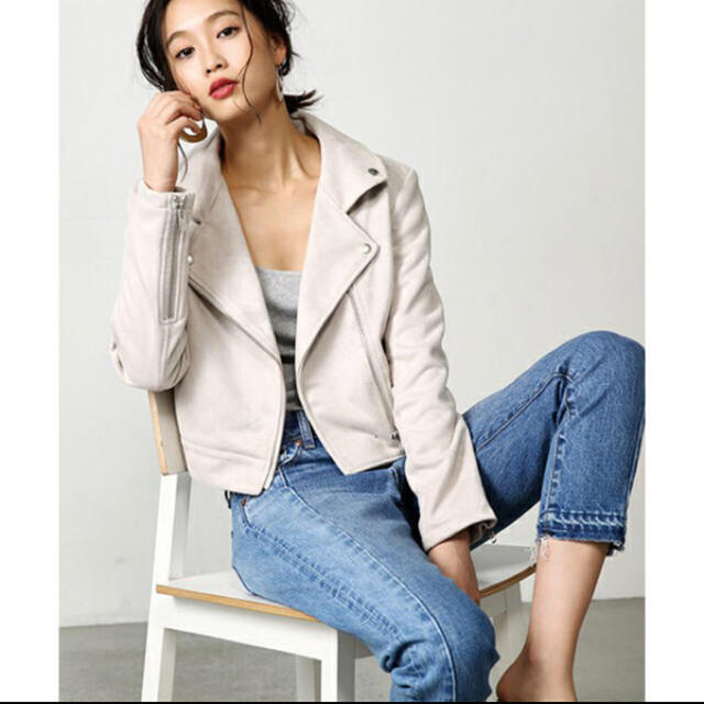 AZUL by moussy - AZUL by moussy フェイクスエードライダース