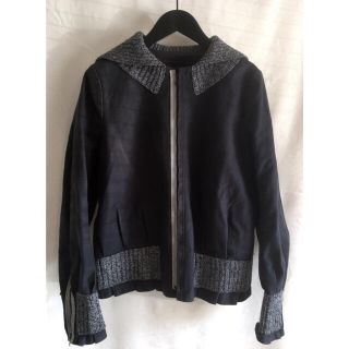 アンダーカバー(UNDERCOVER)の【上質レア美品】undercover アンダーカバー ブルゾン アンゴラニット (ブルゾン)