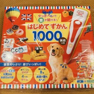 はじめてずかん1000(絵本/児童書)