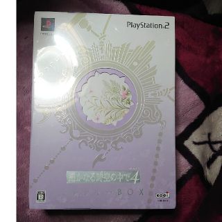 プレイステーション2(PlayStation2)の未開封 PS2 遙かなる時の中で４ トレジャーBOX 八葉宝玉天然石(家庭用ゲームソフト)