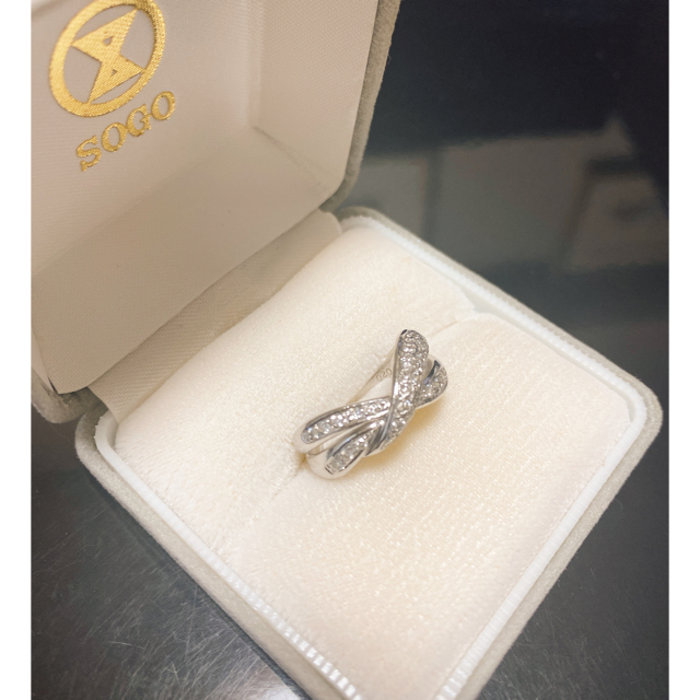 最終お値下げ　PT900 ダイヤモンドリング　0.2ct  12号