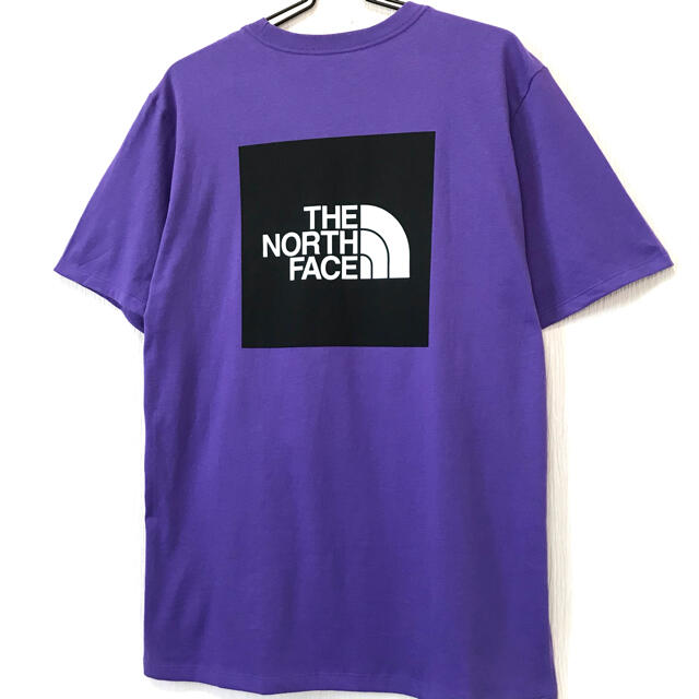 THE NORTH FACE(ザノースフェイス)の琉聖さん専用 新品 ノースフェイス BOX Tシャツ パープル 紫 XXL XL メンズのトップス(Tシャツ/カットソー(半袖/袖なし))の商品写真