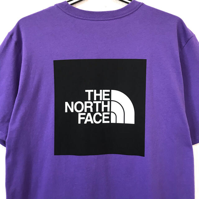 THE NORTH FACE(ザノースフェイス)の琉聖さん専用 新品 ノースフェイス BOX Tシャツ パープル 紫 XXL XL メンズのトップス(Tシャツ/カットソー(半袖/袖なし))の商品写真