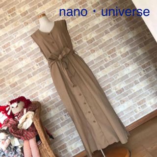 ナノユニバース(nano・universe)のnano・universe【美品】ワンピース(ロングワンピース/マキシワンピース)