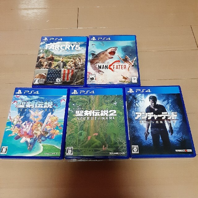 PS4ソフト 5本セット　聖剣伝説