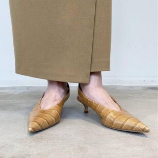 アパルトモンドゥーズィエムクラス(L'Appartement DEUXIEME CLASSE)のL'Appartement 最終新品【ブレンタ】Back Strap Heel (ハイヒール/パンプス)