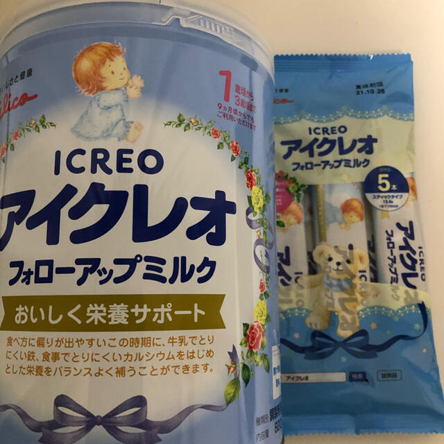 グリコ(グリコ)のアイクレオ　フォローアップミルク キッズ/ベビー/マタニティの授乳/お食事用品(その他)の商品写真