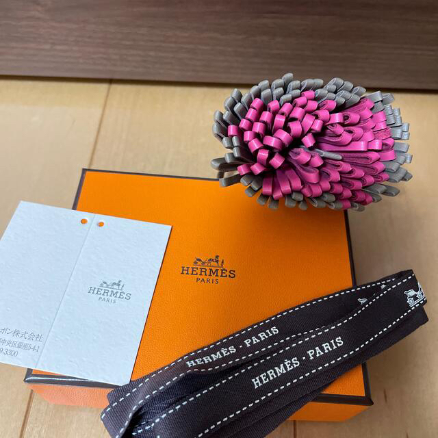 エルメス　HERMES カルメン　バイカラー  ローズ系