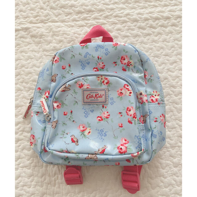 Cath Kidston(キャスキッドソン)の【美品】キャスキッドソン Cath Kids リュック 花柄 ミニサイズ  キッズ/ベビー/マタニティのこども用バッグ(リュックサック)の商品写真