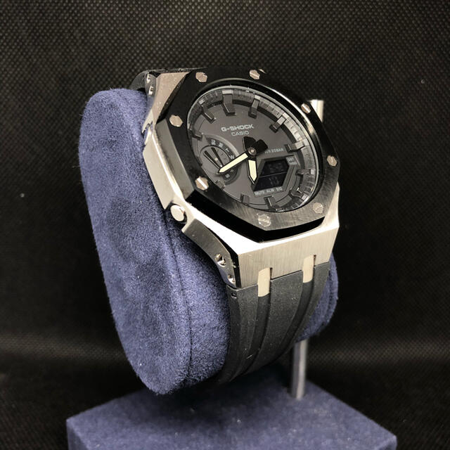 G-SHOCK GA2100-1A1JF カシオーク カスタムパーツ付き - 腕時計(アナログ)
