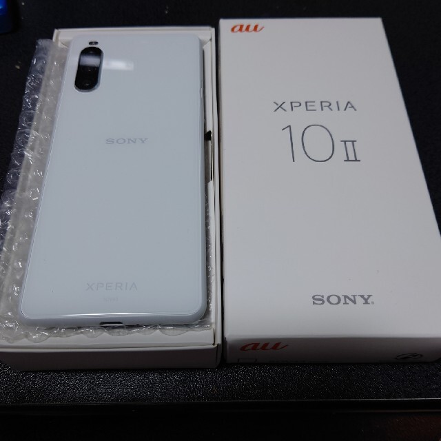 激安本物 XPERIA エクスペリア10Ⅱ ホワイト シムロック解除済