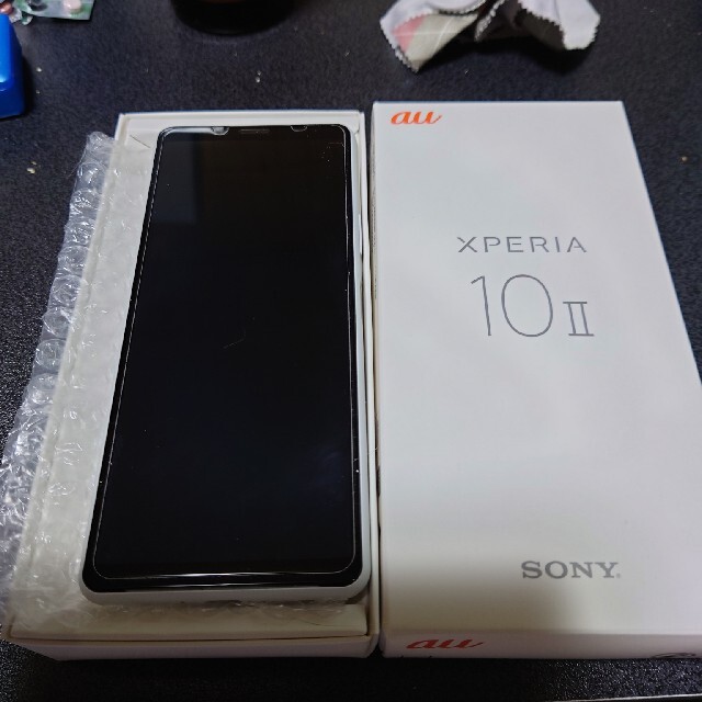 【新品/SIMフリー】Xperia 10Ⅱ［A001SO］ホワイト★一括購入