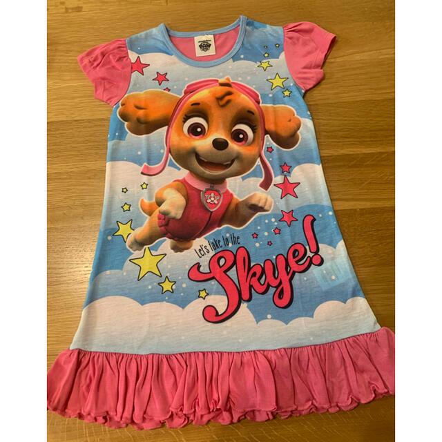 パウパトロール　ワンピース　スカイ　116 キッズ/ベビー/マタニティのキッズ服女の子用(90cm~)(ワンピース)の商品写真