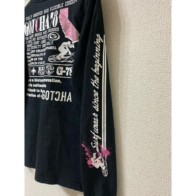 GOTCHA(ガッチャ)のガッチャ　ロンT　Mサイズ メンズのトップス(Tシャツ/カットソー(七分/長袖))の商品写真