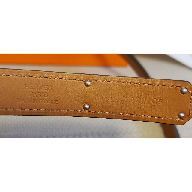 極美品‼️HERMES エルメス　♥ケリーベルト ★シルバー金具 3