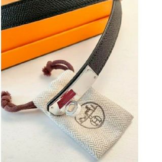 極美品‼️HERMES エルメス　♥ケリーベルト ★シルバー金具