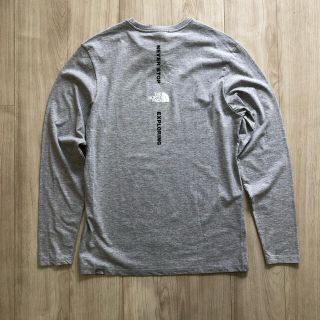 ザノースフェイス(THE NORTH FACE)のtulip様　専用bノースフェイスメンズ　バーティカルロゴ　ロンT ブラック　S(Tシャツ(長袖/七分))