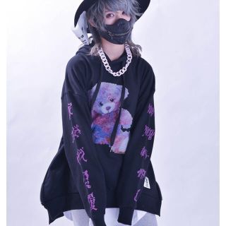 アンコロック(ankoROCK)の『東京裏側』SICKNESS BEAR ビッグパーカー（男女兼用）(パーカー)