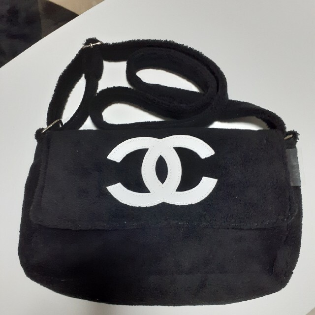 っておりま CHANEL - 未使用 シャネル ノベルティ パイル地 ショルダー