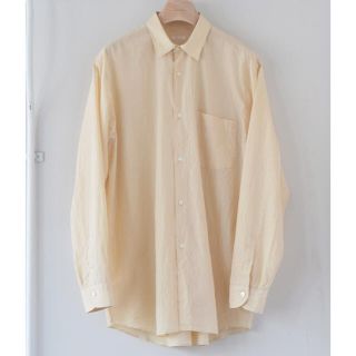 コモリ(COMOLI)の【19ss/希少品】comoli シャツ エクリュ サイズ 3(シャツ)