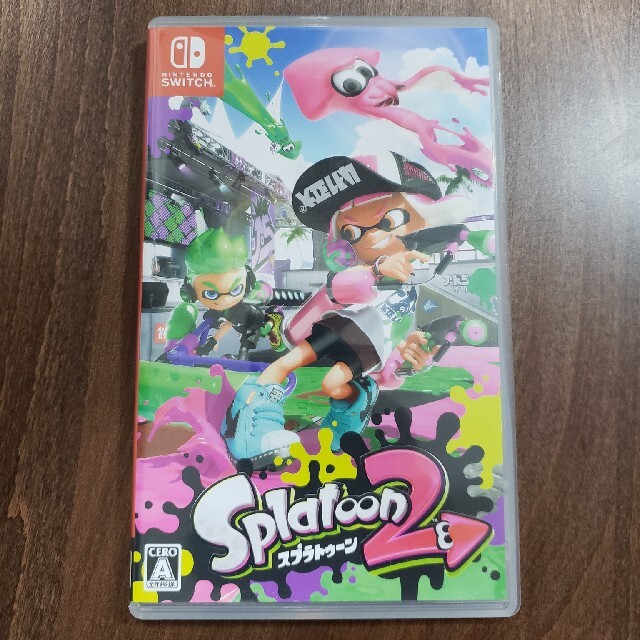 スプラトゥーン2　ソフト本体　パッケージ有