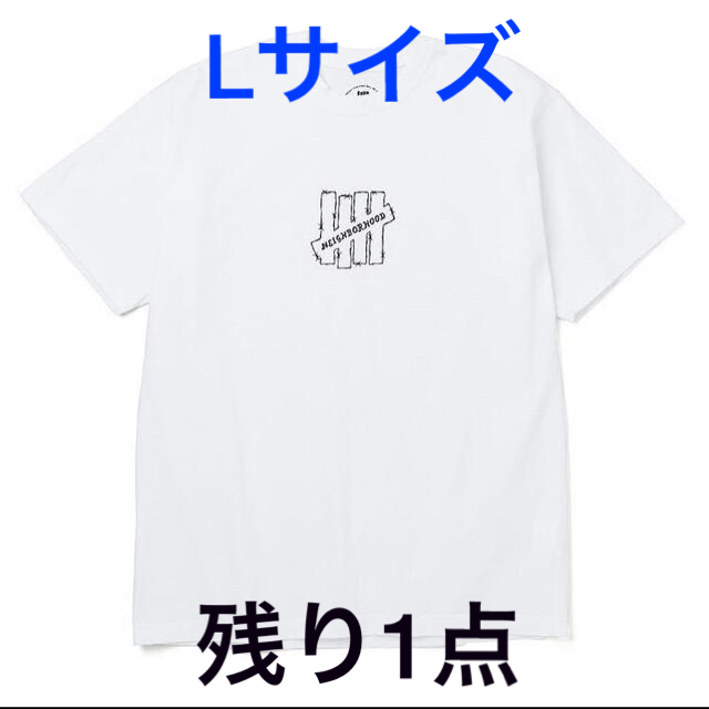 LカラーS/S Tシャツ【undefeated×neighborhood】ホワイト